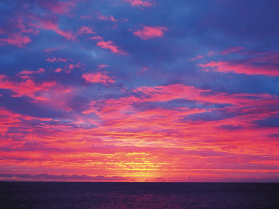 (Image) reunion 2012 coucher soleil