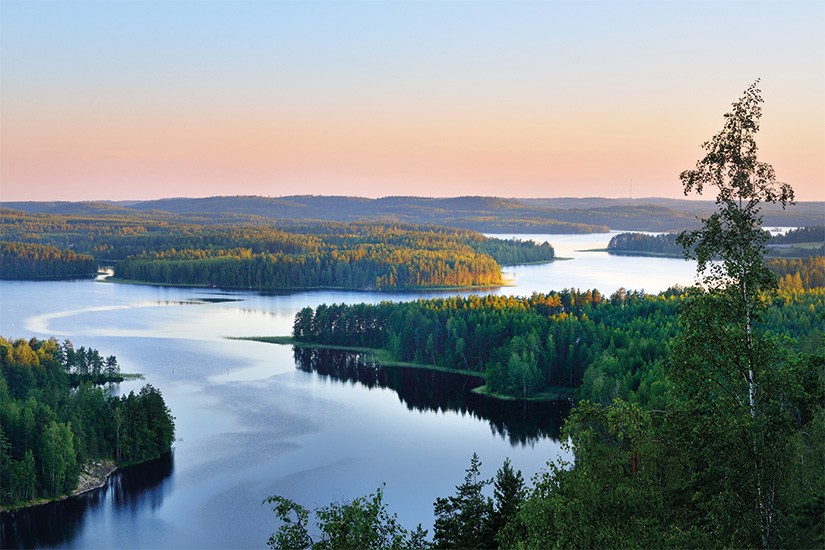 image 1 Paysage du lac Saimaa d en haut Finlande 34 it 505493822