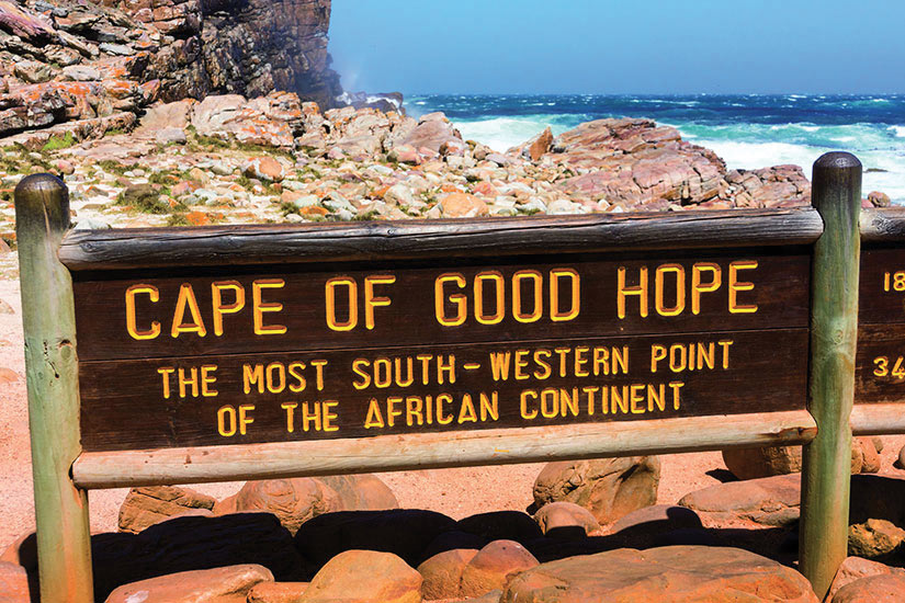 image Afrique du Sud Plaque au Cap de Bonne Esperance  fo