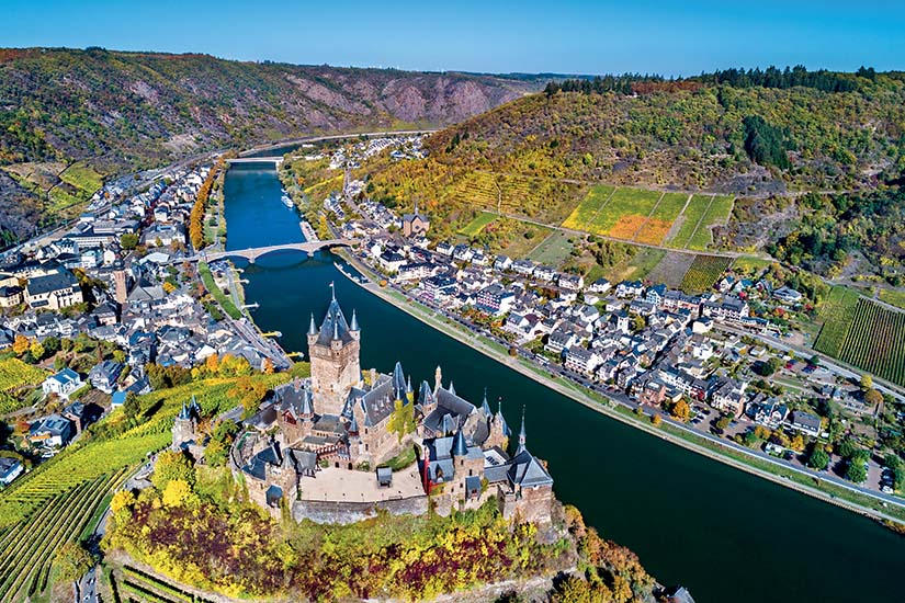 image Allemagne Cochem Chateau imperial surplombant la Moselle as_228484219