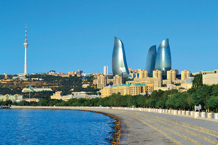image Azerbaidjan Bakou Panorama  it