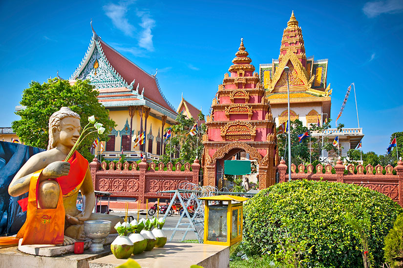 image Cambodge Phnom Penh Wat Ounalom Pagode  it
