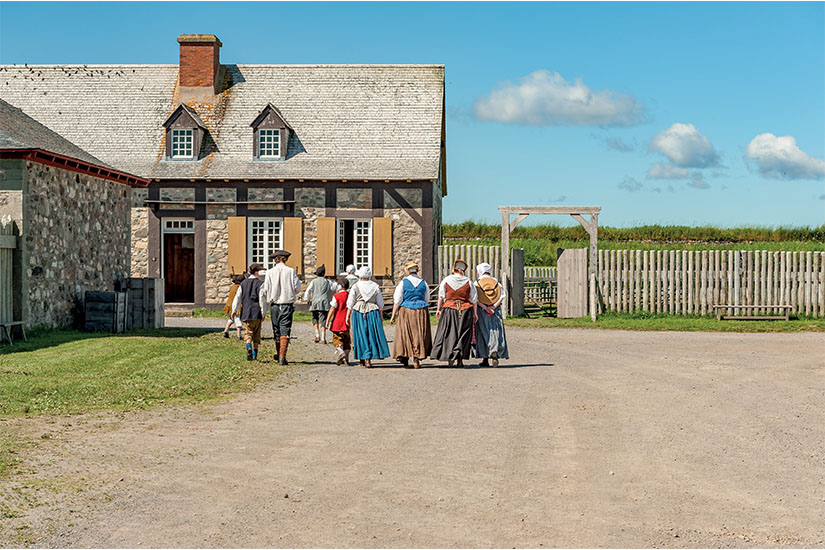 image Canada Louisbourg forteresse as_418633458