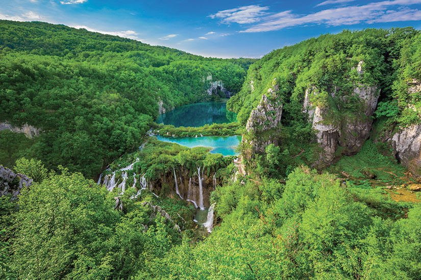 image Croatie Plitvice Panorama  fo