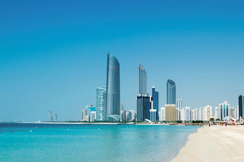 image Emirats Arabes Unis Abu Dhabi Panorama  it