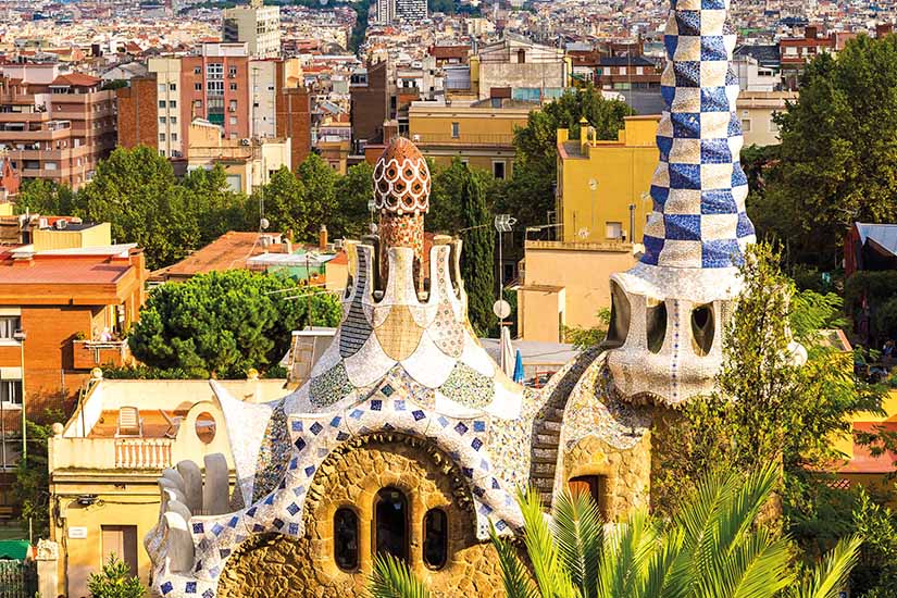 image Espagne Barcelone Parc Guell as_79755254
