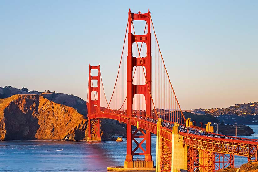 image Etats Unis San Francisco pont Golden Gate soleil as_57972180
