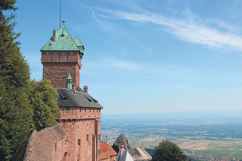 image France Orschwiller Chateau de Haut Koenigsbourg  fo
