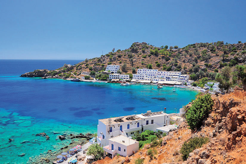 image Grece Crete Loutro village  fo