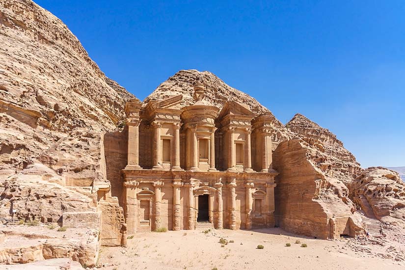 image Jordanie Petra monastere Ad Deir as_247266369