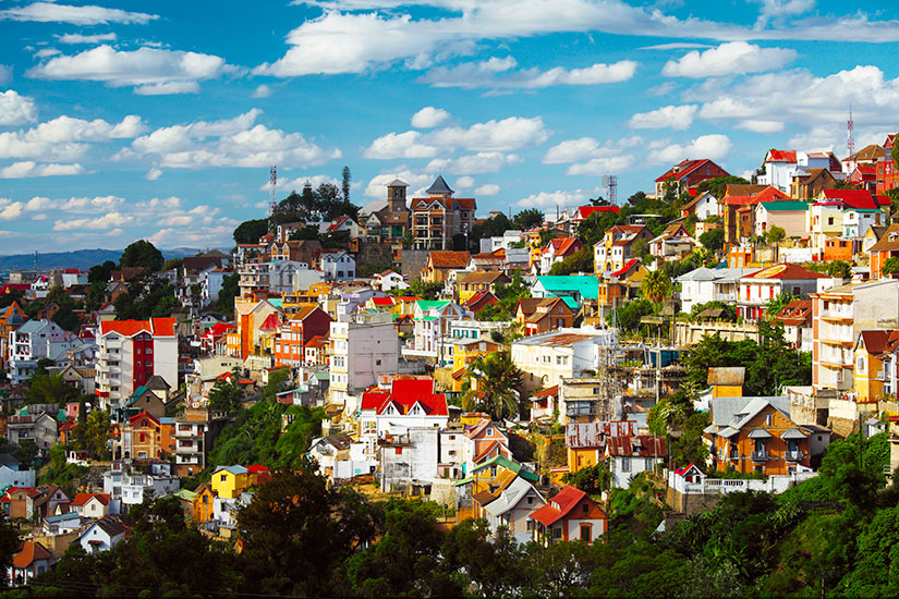 image Madagascar ville panorama  fo