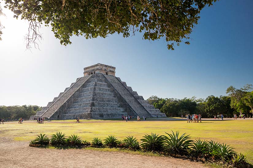 image Mexique Yucatan Chichen Itza El Castillo Pyramide de Kukulcan as_205170865