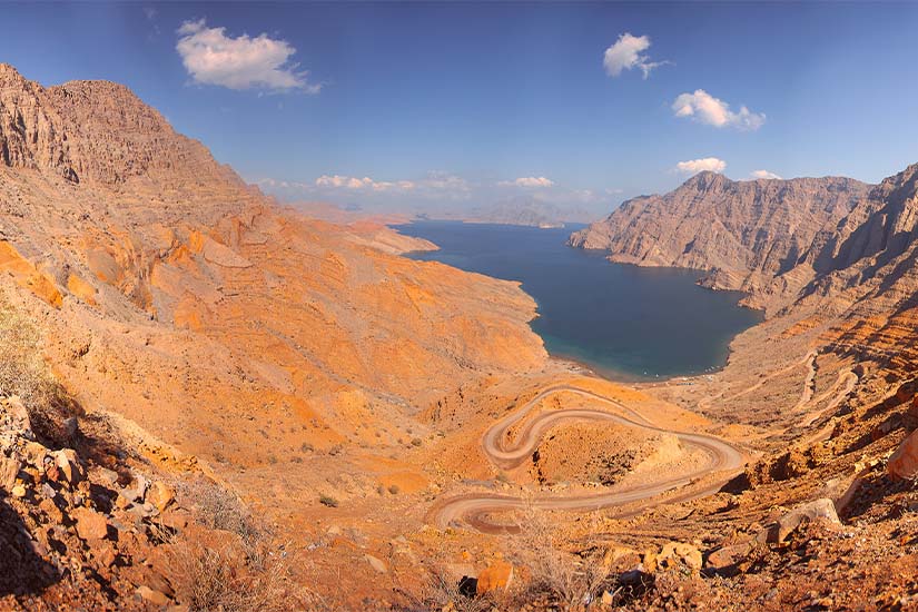 image Oman Musandam fjord Khor Najd as_106378363