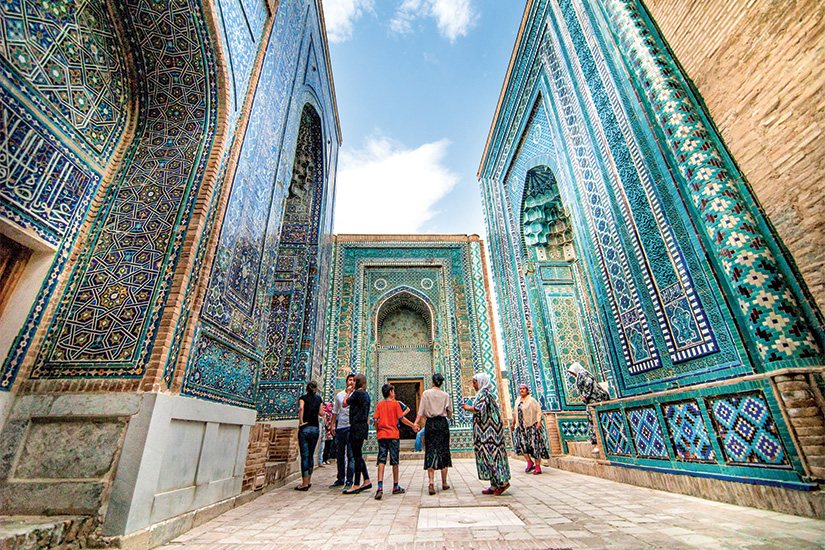 image Ouzbekistan Samarcande Mausolees de Chakh i Zinda 62 as_45261414