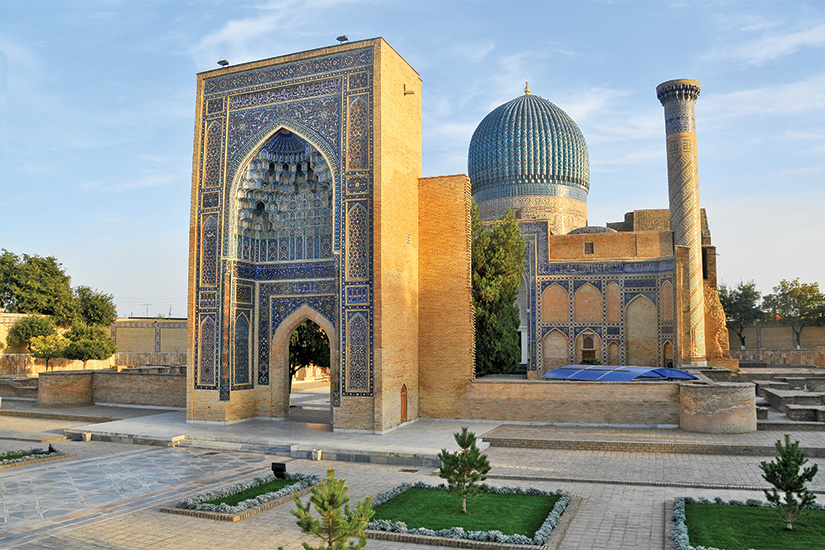 image Ouzbekistan Samarcande mausolee Gur Emir de Tamerlan Amir oriental et sa famille 29 as_210586467