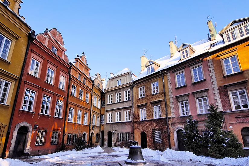 image Pologne Varsovie Vieille ville hiver 18 as_48083405