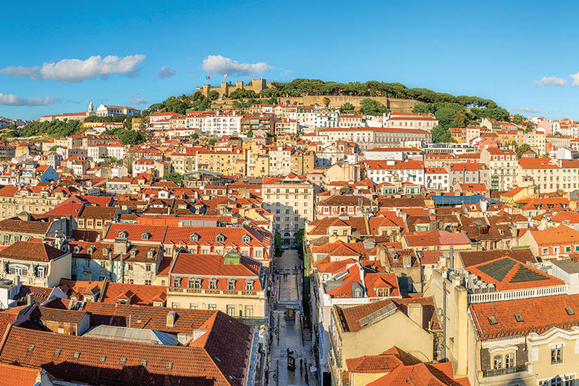 image Portugal Lisbonne vue aerienne  fo