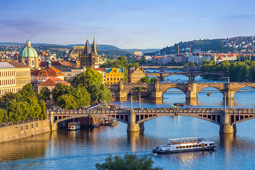 image Republique Tcheque Prague panorama  fo