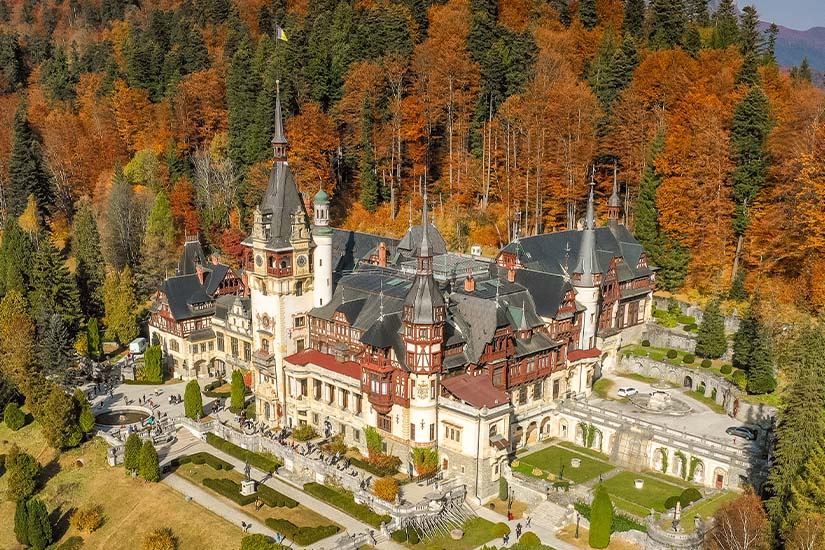 image Roumanie Sinaia le chateau Peles as_229577321