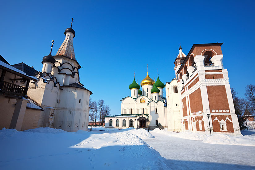 Спасо Евфимиев монастырь зимой