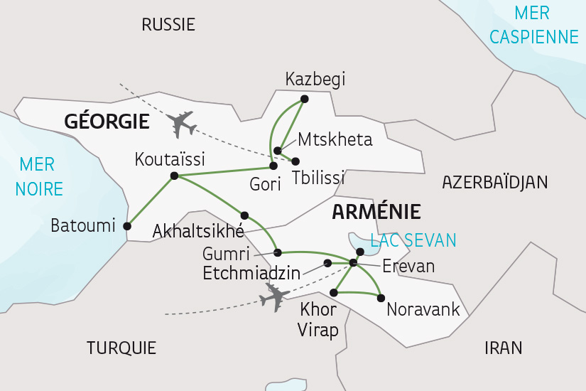 carte Armenie Georgie Memoires du Monde SH 23 24_424 289941