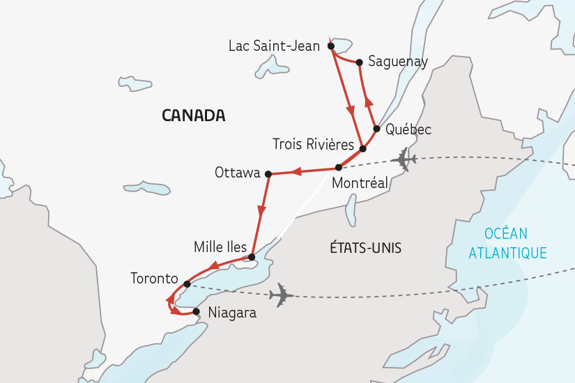 Canada - Est Canadien - Circuit Est Canadien