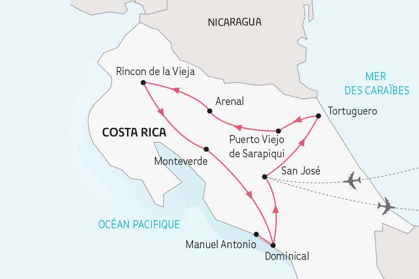 carte Costa Rica le Paradis Vert SH 2023_414 219611