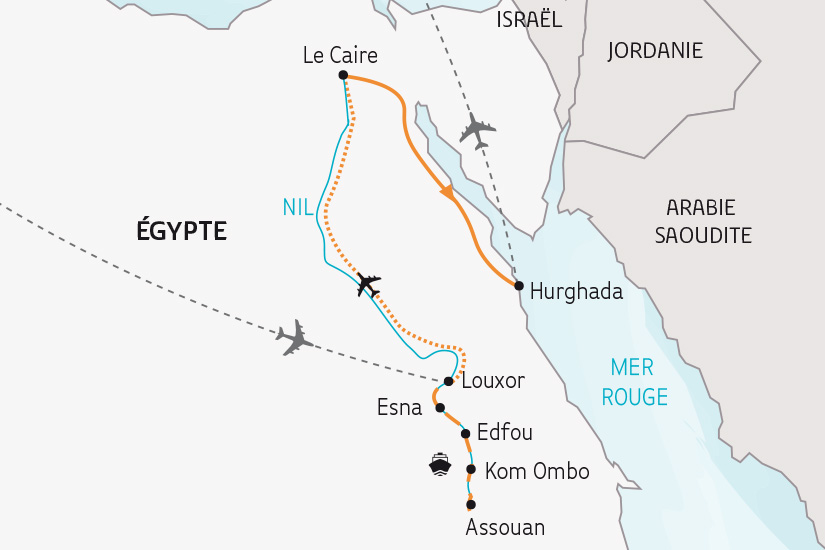 Egypte - Le Caire - Louxor et la vallée du Nil - Croisière Égypte, des Rives du Nil à la Mer Rouge