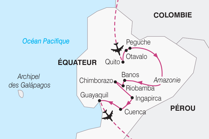carte Equateur Mitad del Mundo SH19 20_319 107286