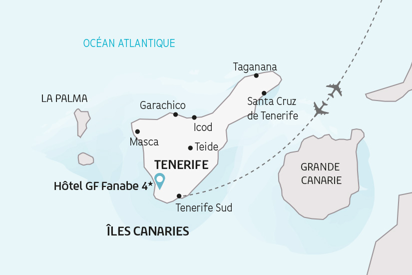 carte Espagne Canaries Sejour Decouverte Tenerife SH 2023_414 278062