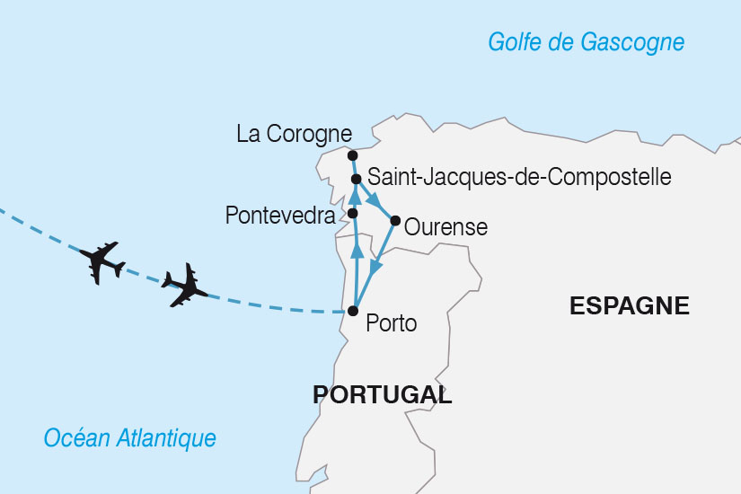 carte Espagne La Galice un autre Finistere SH 2023_411 772420