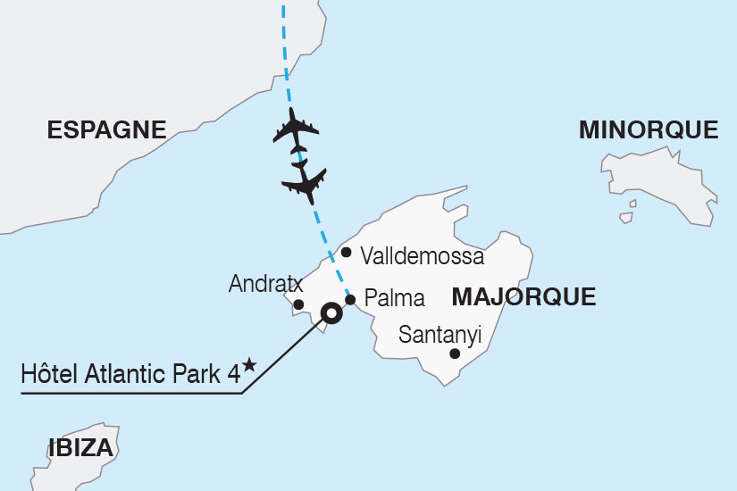 carte Espagne Majorque la perle des Baleares SH 2023_411 174233