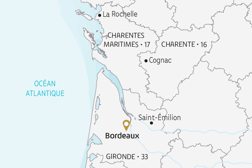 France - Atlantique Sud - Bordeaux - Circuit Réveillon Festif en Bordelais