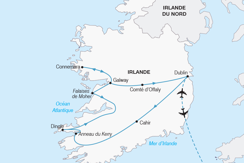 circuit irlande leclerc voyage