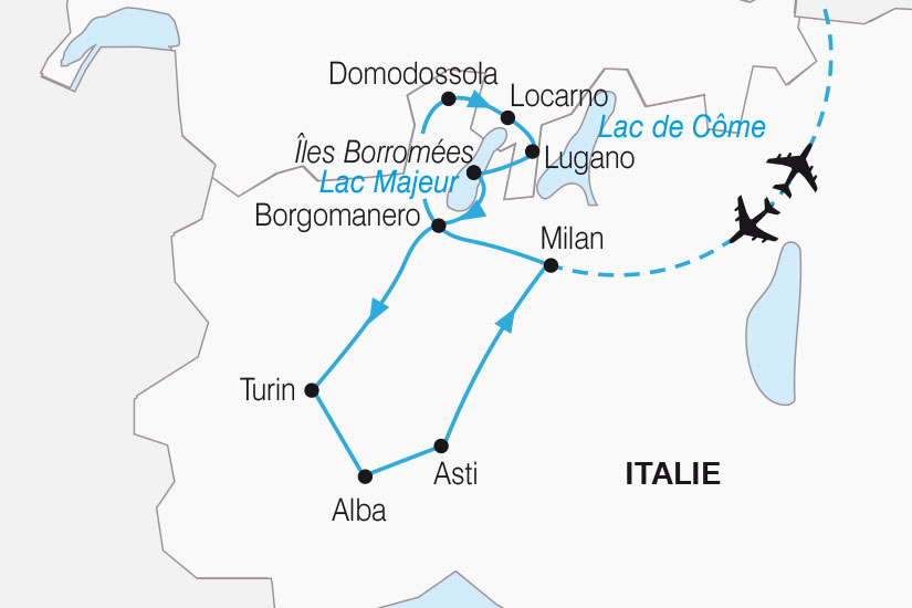 carte Italie Turin et le Piemont SH 2023_411 797561