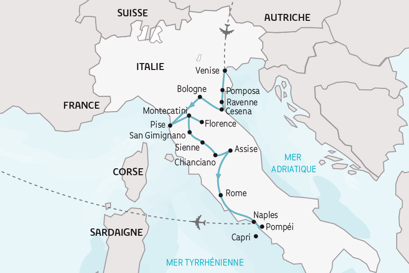 carte Italie le Grand Tour d Italie SH 2023_414 516272