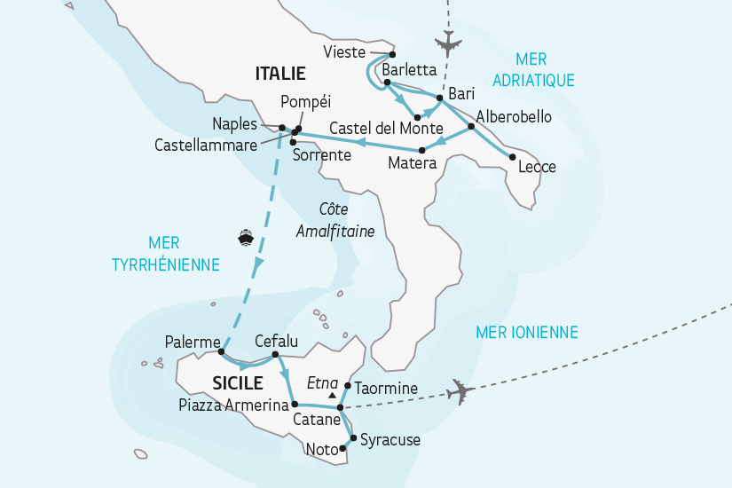 carte Italie le Sud de l Italie le Bel Paese SH 2023_414 802983