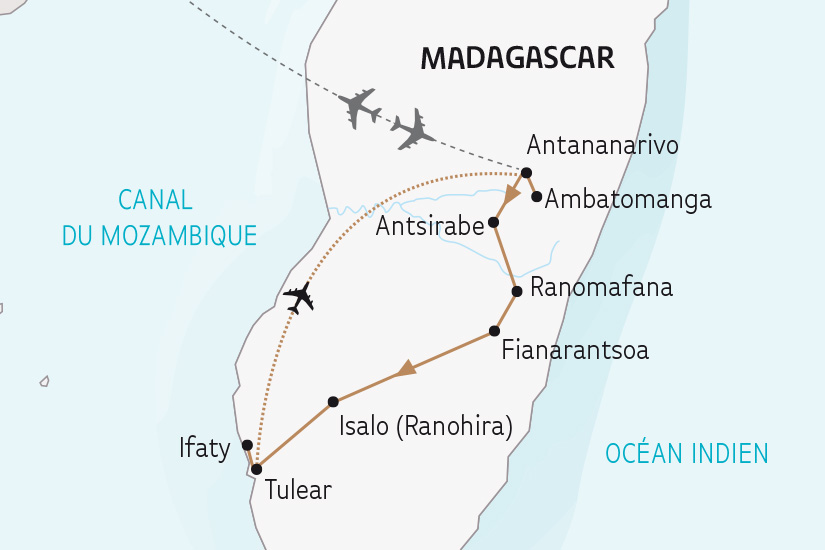 carte Madagascar Merveilles de Madagascar SH 2023_414 344099