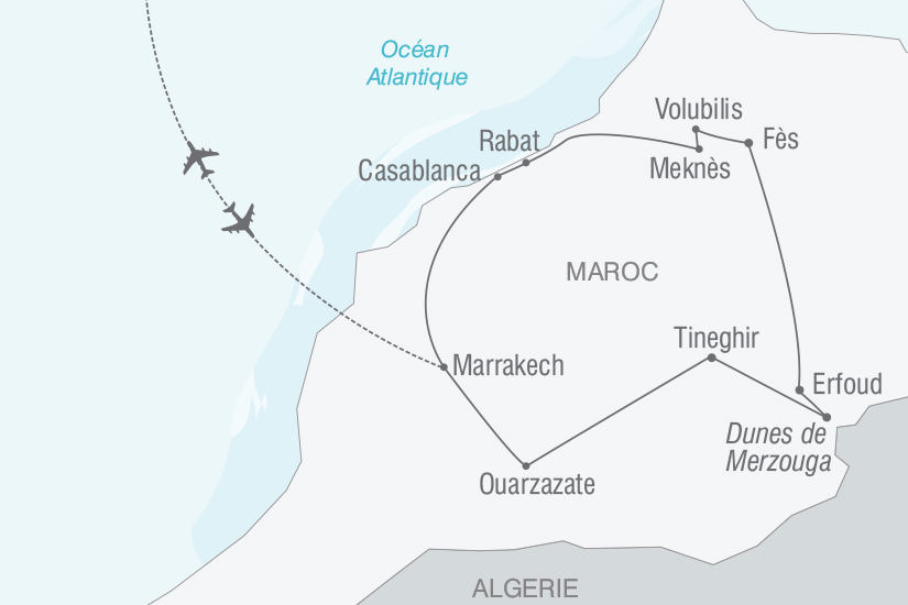 Circuit Au Maroc : Villes Impériales Et Beauté Du Grand Sud 8 Jours ...