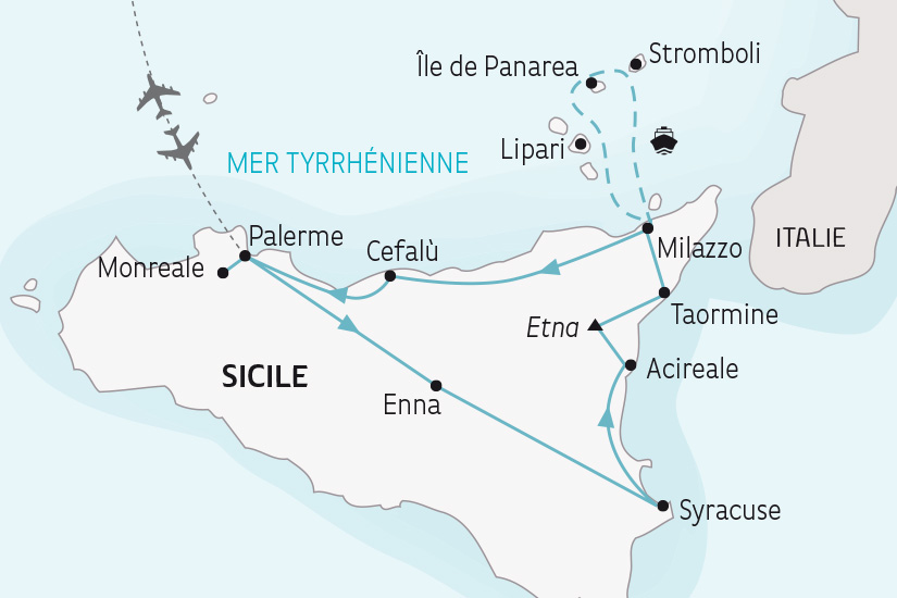 carte Sicile et Iles Eoliennes SH 23 24_424 339044