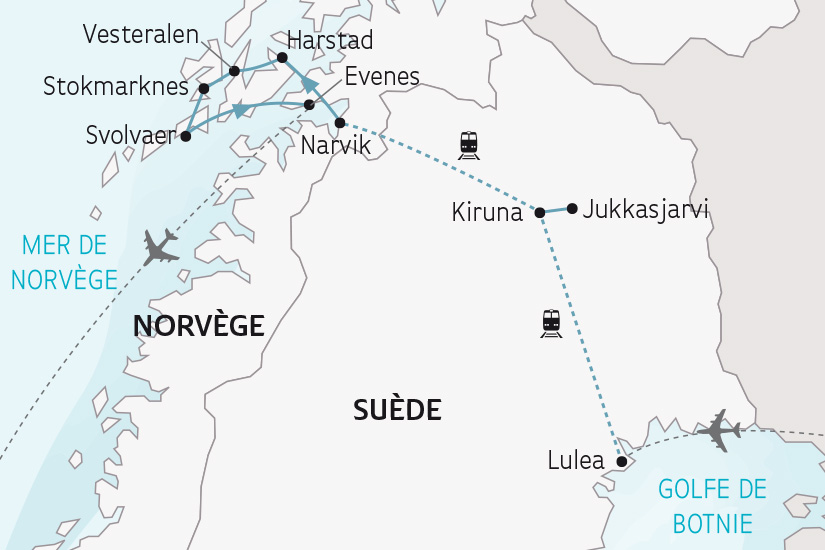 Norvège - Suède - Circuit La Laponie : l'Hiver Lui Va Comme un Gant!