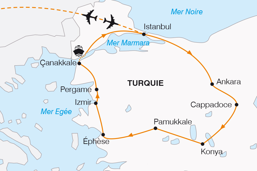 carte Turquie au carrefour de l Orient et de l Occident SH20_339 359812