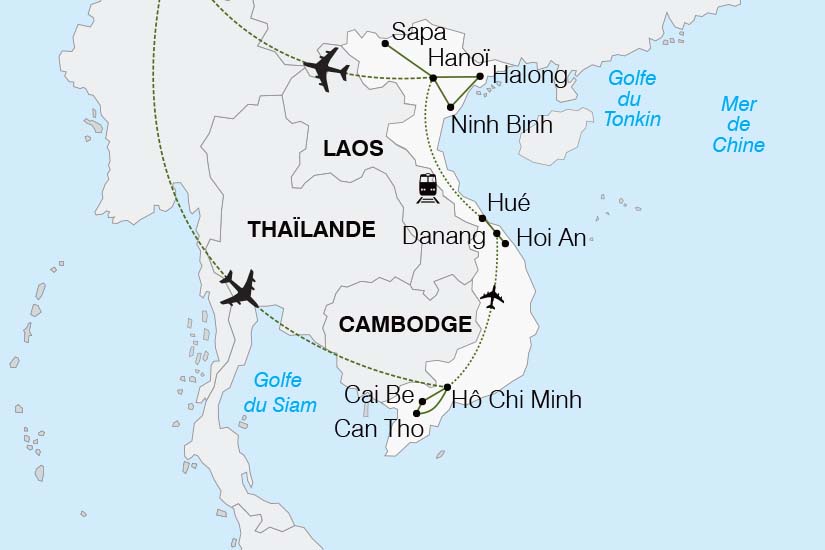 carte Vietnam Du Delta du Mekong a la Baie d Halong SH 2022_388 294109