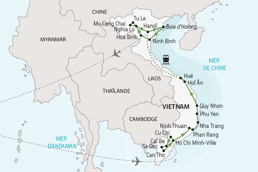 carte Vietnam le Grand Tour du Vietnam SH 2023_414 867603
