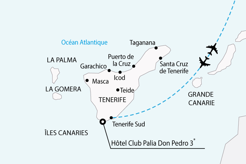 Canaries - Tenerife - Espagne - Circuit Douceurs Canariennes