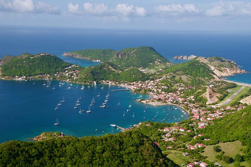 Les Antilles, la Caraibe Française & extension les Saintes