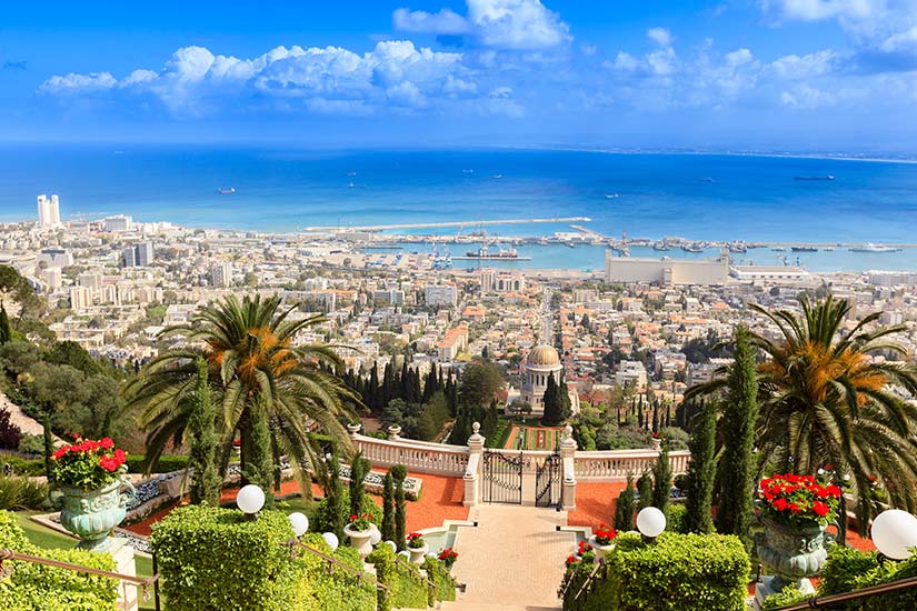circuit israel haifa jardins bahai is_171240380