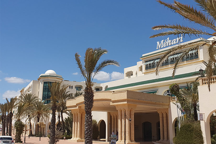 tunisie hammamet hotel mehari 01 facade