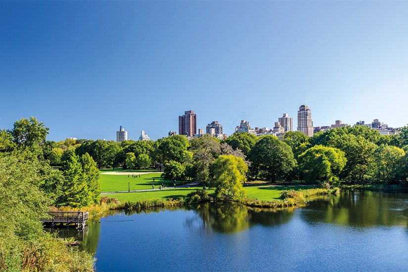 (image) image vue de parc central a Manhattan avec parc a la journee ensoleillee New York ville Etats Units 21 as_93534410