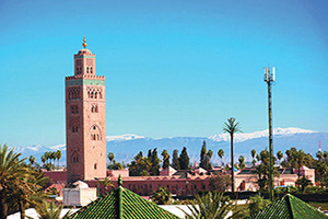 circuit maroc marrakech minaret mosquee koutoubia  it